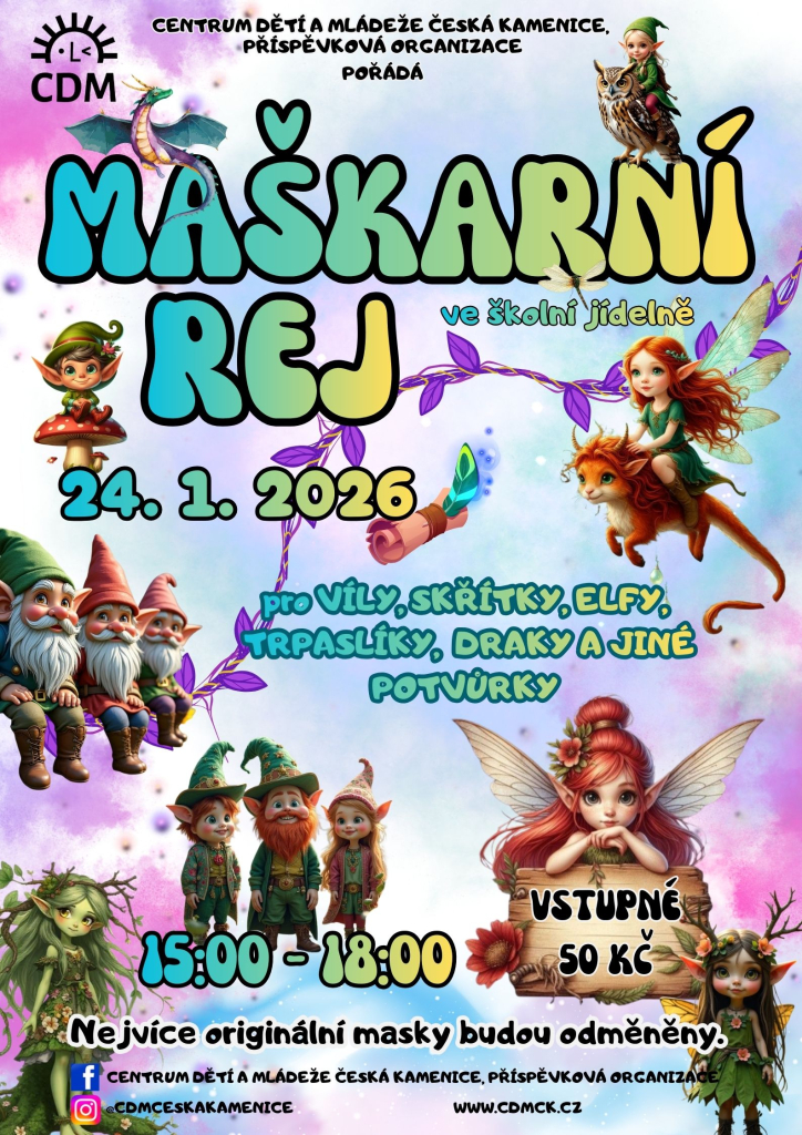 Maškarní rej 2026
