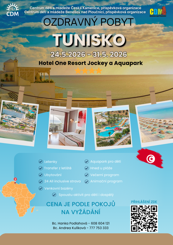 Ozdravný pobyt Tunisko 2026