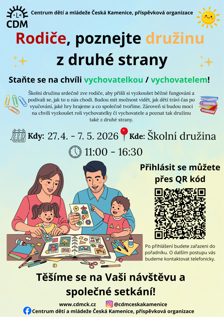 Rodiče, poznejte družinu z druhé strany