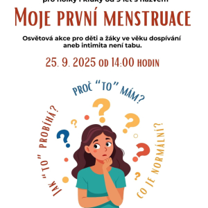 Moje první menstruace
