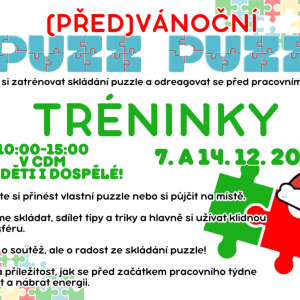 Vánoční PUZZ PUZZ tréninky