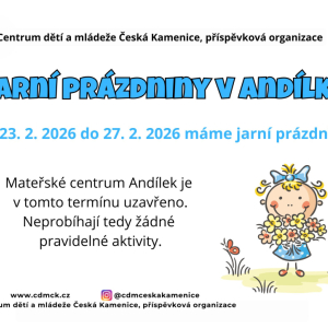 Jarní prázdniny v MC