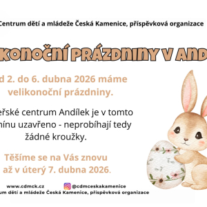 Velikonoční prázdniny v Mateřském centru